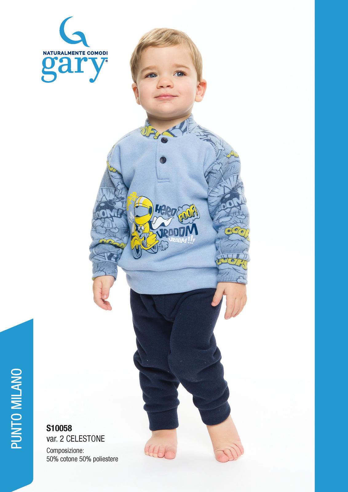 NEWBORN PAJAMAS S/L S10058 Tellini S.r.l. Wholesale Clothing